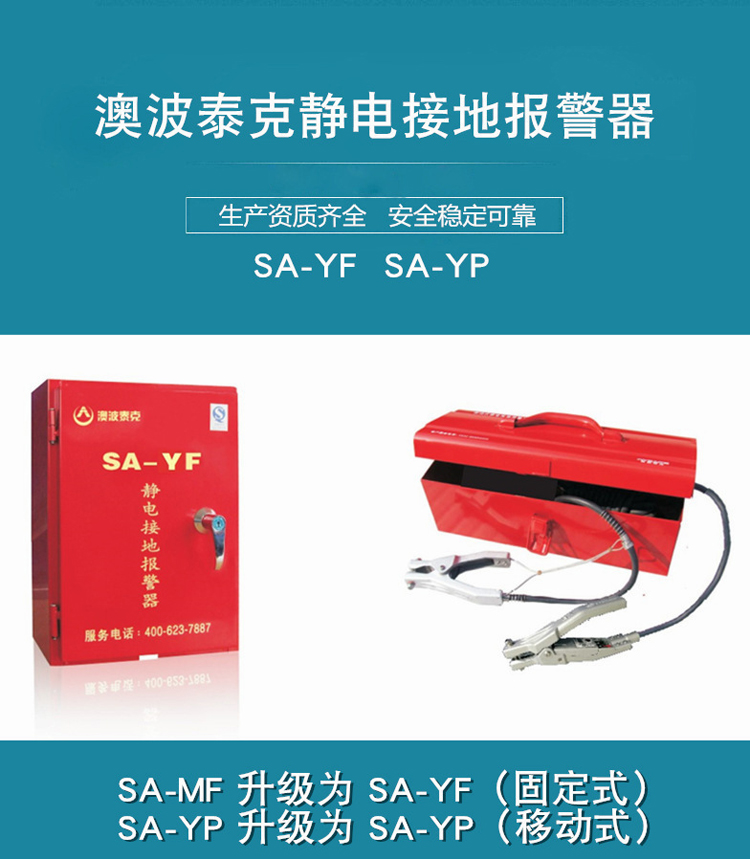 SA-YF/YP防爆静电接地报警器(图1)